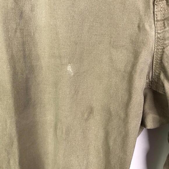 Duluth Trading Pants Mens 34 X 30 Flex Fire Hose Foreman Brown Canvas Work - Picture 7 of 11